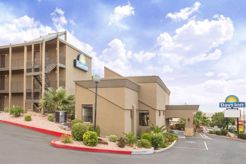a rendering of the front of adq inn at Days Inn by Wyndham St. George in St. George