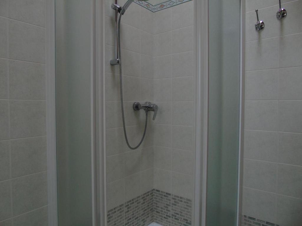 Koupelna v ubytování B&B Ai Cipressi