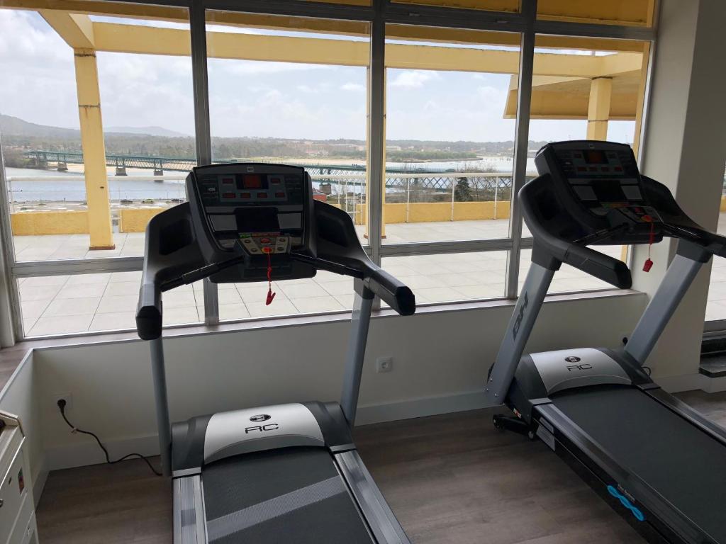 Fitness centrum a/nebo fitness zařízení v ubytování Hotel do Parque