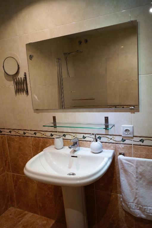 Koupelna v ubytování Apartamento Plaza Alfonso XII