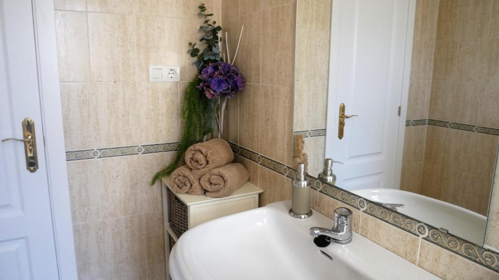 Kúpeľňa v ubytovaní Appartement Hillside Suite