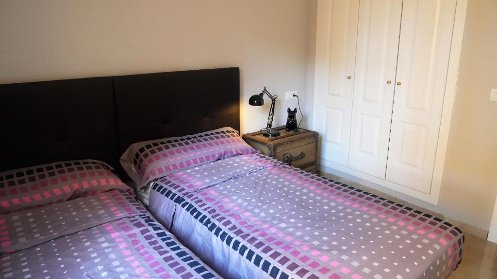 Posteľ alebo postele v izbe v ubytovaní Appartement Hillside Suite
