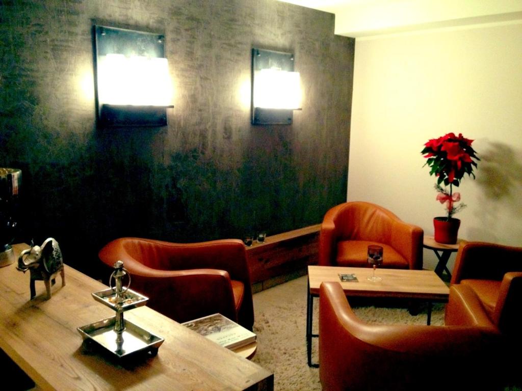 Posezení v ubytování Hotel-Gasthof zur Schönen Aussicht