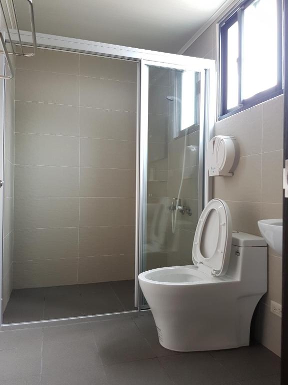 Koupelna v ubytování Caibei Homestay