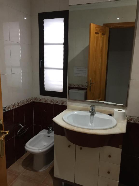 Kúpeľňa v ubytovaní Casa la Bufona
