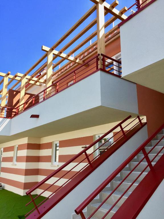 Balkón nebo terasa v ubytování Le Palme Camping & Village