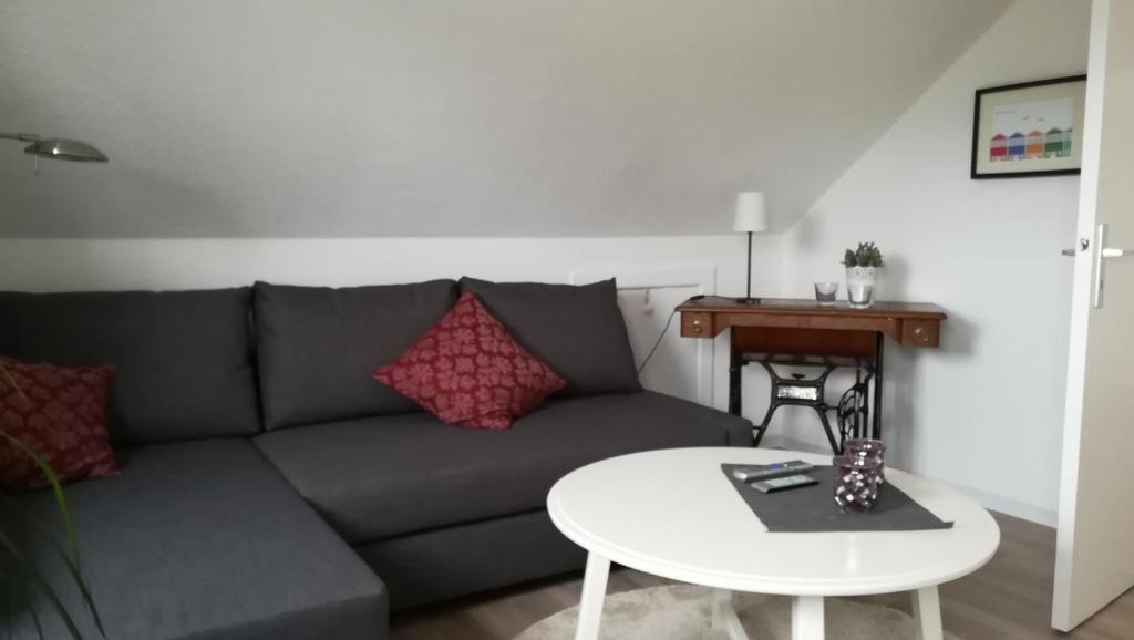 Posezení v ubytování Haus Nautilus