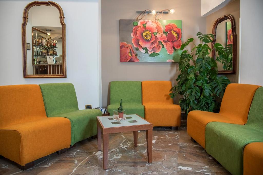 Posezení v ubytování Hotel Tourist