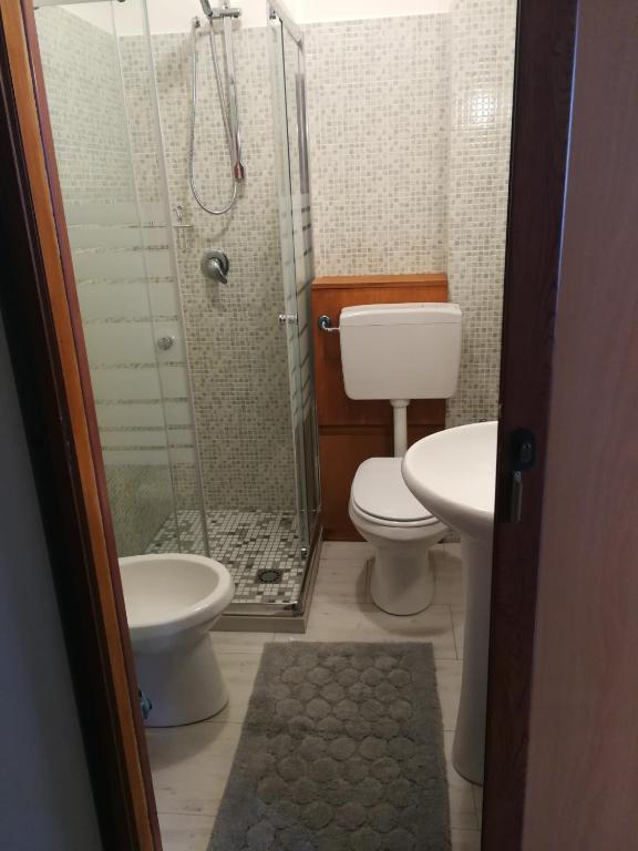 A bathroom at La casa di Joseph
