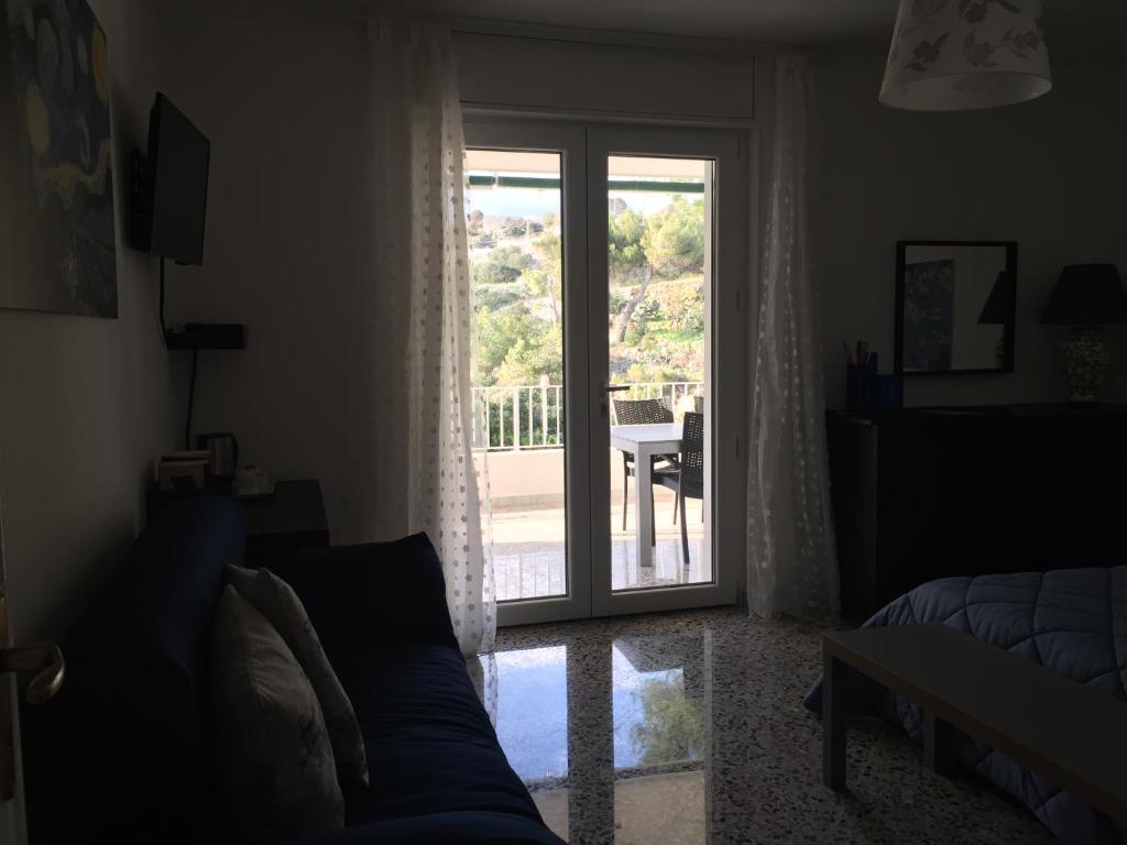 Posezení v ubytování B&B ViaDelMare