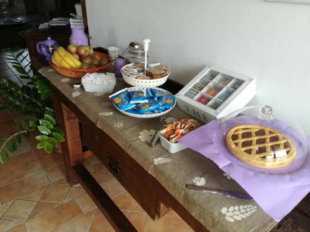 Jedlo v ubytovaní bed & breakfast alebo blízkom okolí