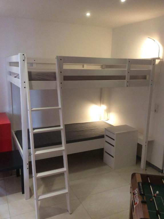 Postel nebo postele na pokoji v ubytování ZUM LÖWE