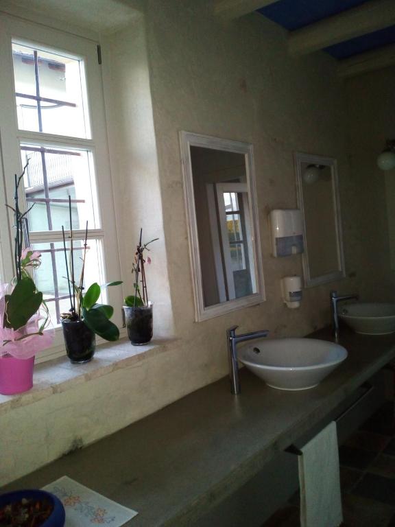 Koupelna v ubytování Casa Torre Allera