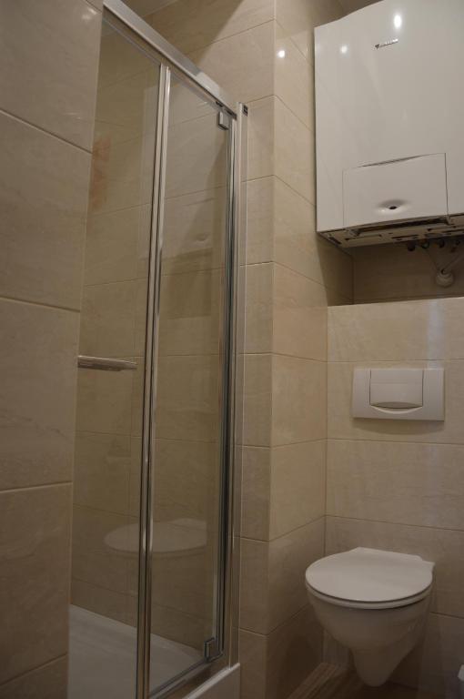 Koupelna v ubytování Ada Aparthouse