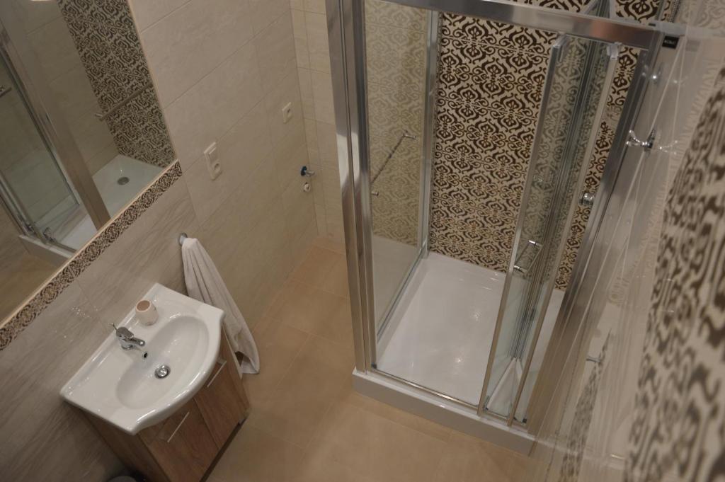 Koupelna v ubytování Ada Aparthouse