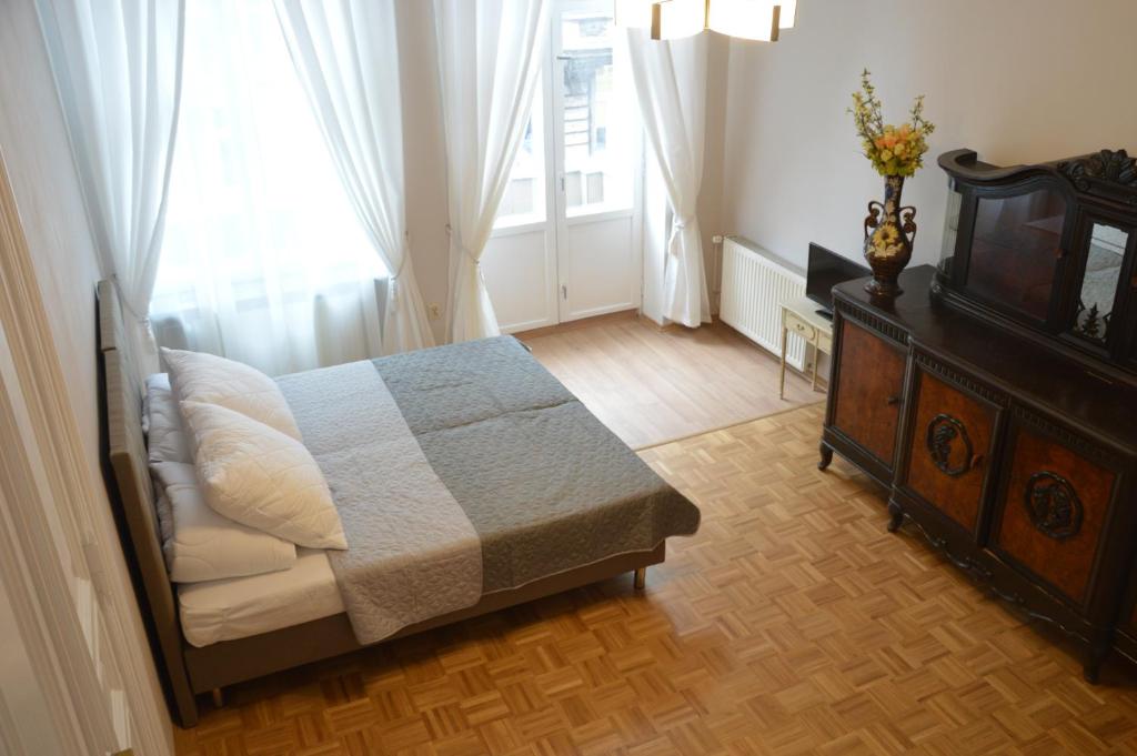 Posezení v ubytování Ada Aparthouse