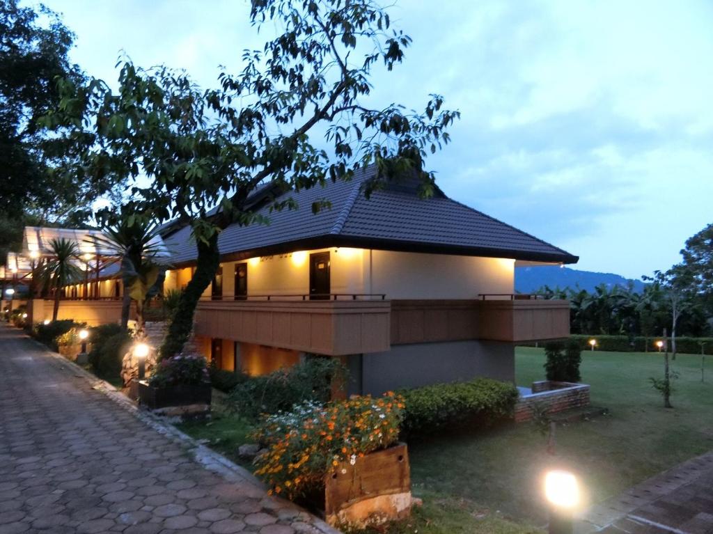Zahrada ubytování DoiTung Lodge