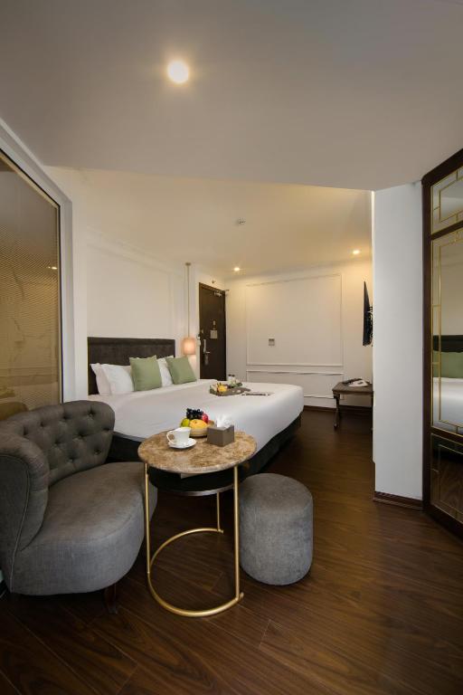 Posezení v ubytování Hanoi Allure Hotel