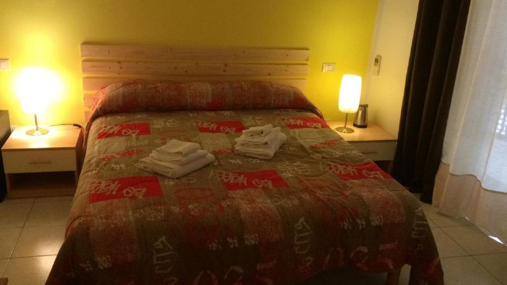 Postel nebo postele na pokoji v ubytování Ca' de Baran