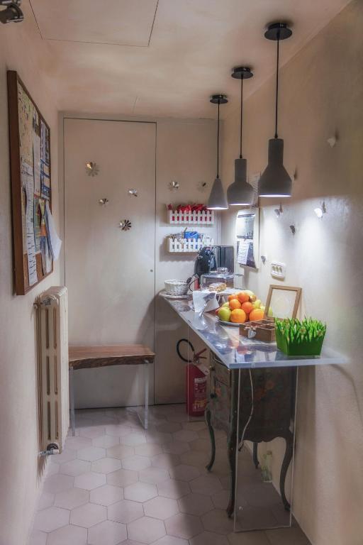 Kuchyňa alebo kuchynka v ubytovaní Ghibellino B&B