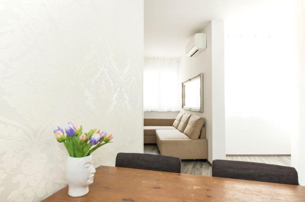 Posezení v ubytování City Smart Apartment