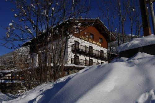 Hotel Beau Site v zimě