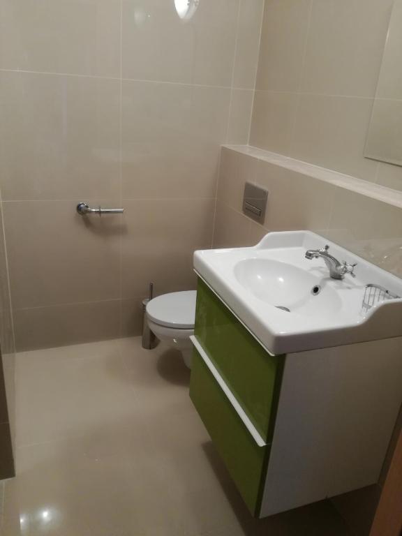 Kúpeľňa v ubytovaní Willa na klifie