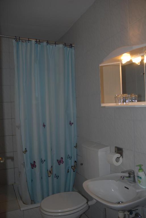 Koupelna v ubytování Guest Accomodation Škerlak