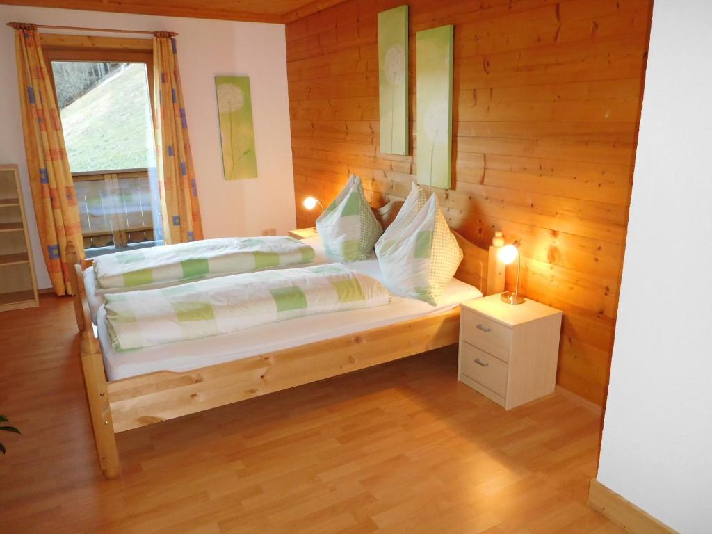 Posteľ alebo postele v izbe v ubytovaní Apartment Aschaber
