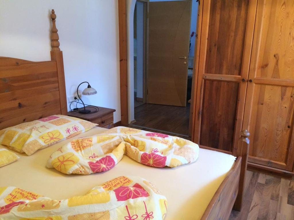 Postel nebo postele na pokoji v ubytování Biohof Niedereben
