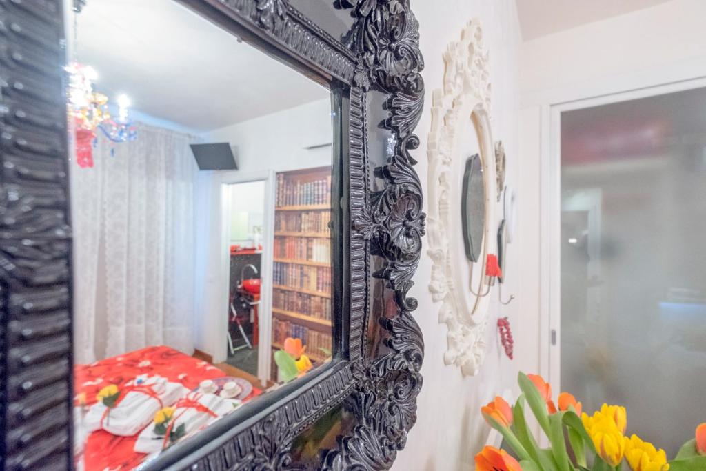 Postel nebo postele na pokoji v ubytování Abbraccio di Romeo