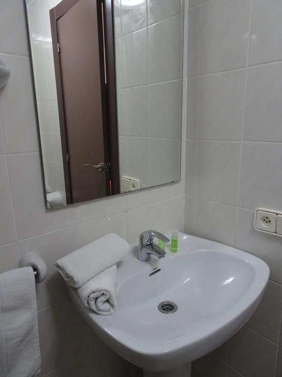 Kúpeľňa v ubytovaní Hostal Internacional