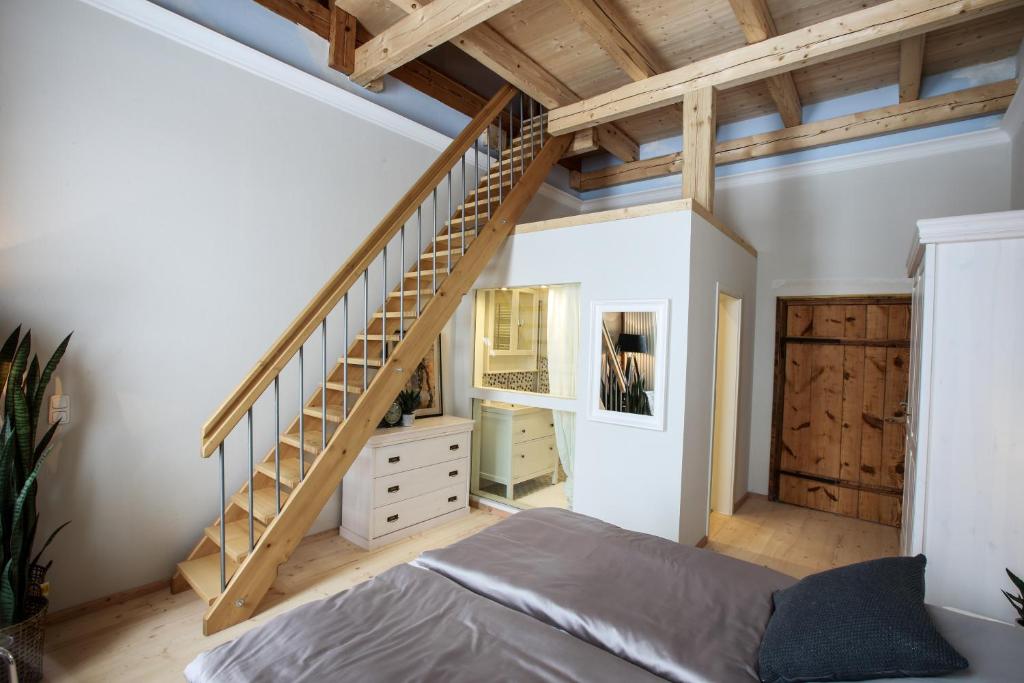 Postel nebo postele na pokoji v ubytování Private Luxury Chalet