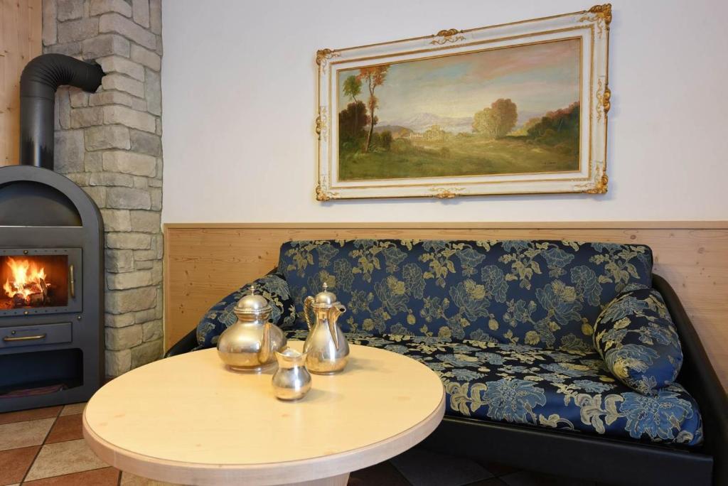 Posezení v ubytování Alpin-Residence Amadeus
