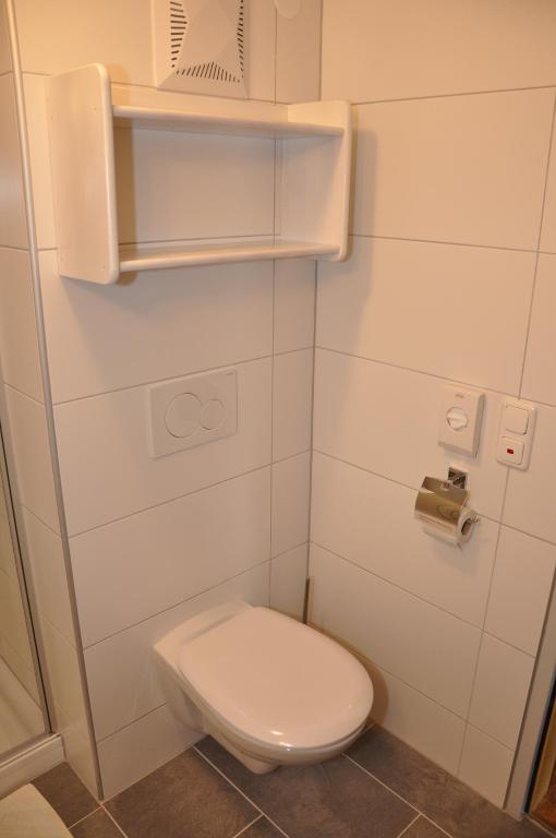 Koupelna v ubytování Haus Renate