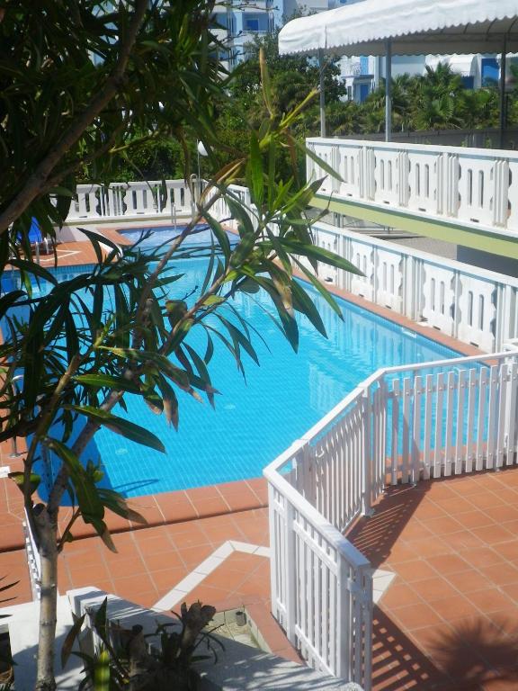 Bazén v ubytování Hotel Savoy nebo v jeho okolí
