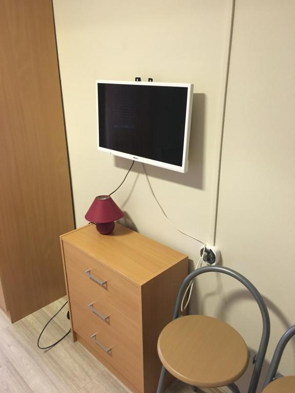 TV a/nebo společenská místnost v ubytování Matróz