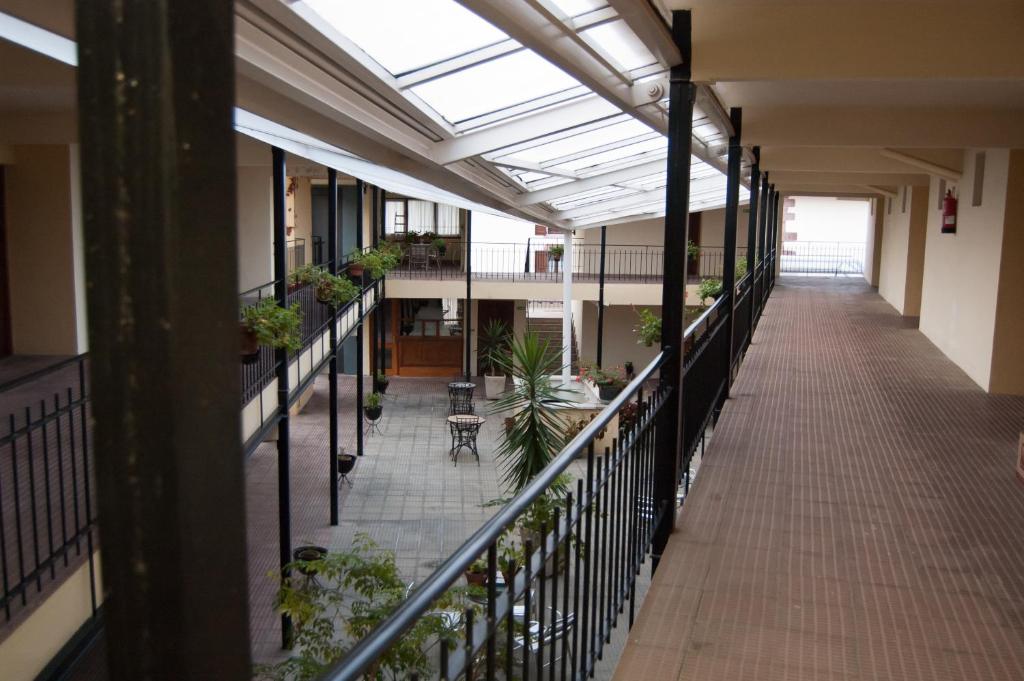 Balkón nebo terasa v ubytování Hotel Urgaín