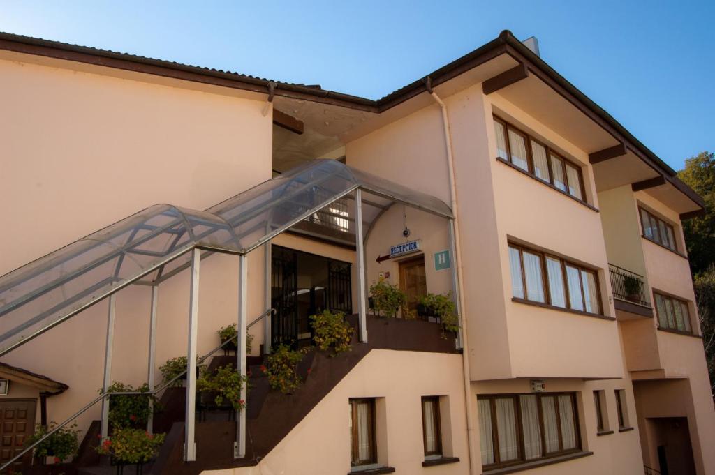 Budova, kde se hotel nachází
