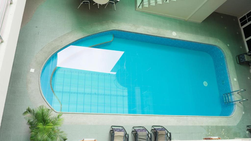 Bazén v ubytování Hotel Los Almendros nebo v jeho okolí
