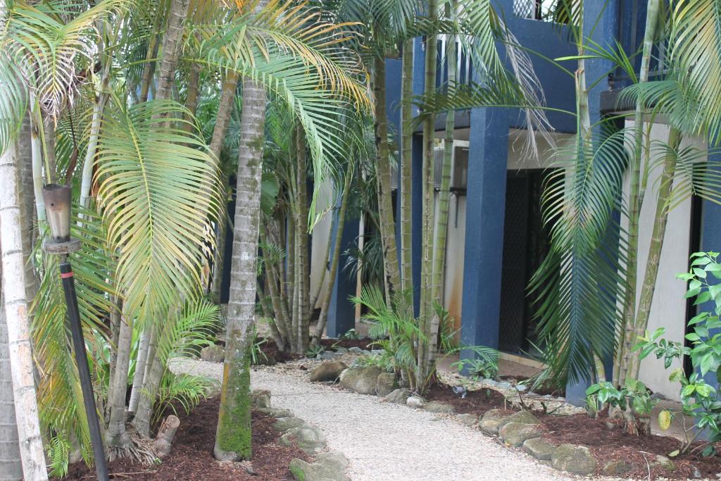Zahrada ubytování Bohemia Resort Cairns