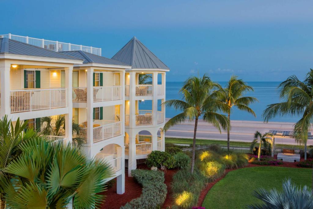 a large house with a view of the ocean at Hyatt Vacation Club at Windward Pointe in Key West