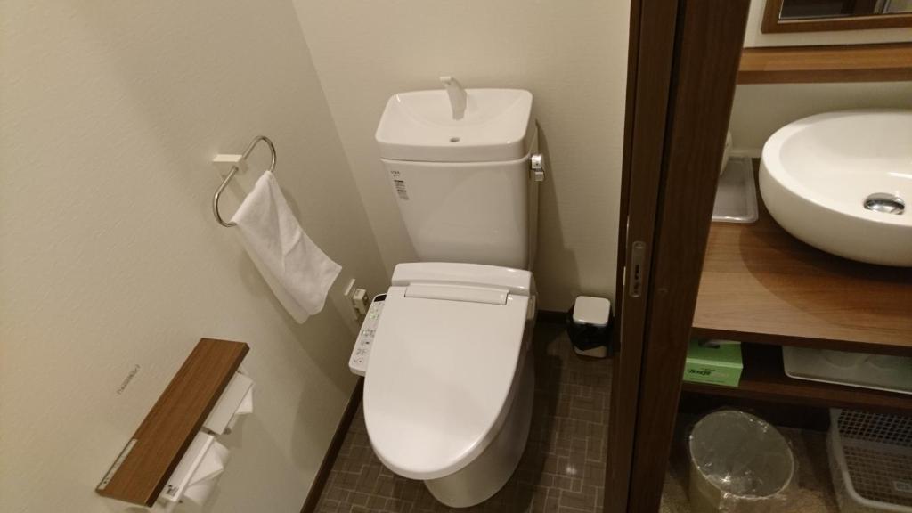 Koupelna v ubytování Hotel Taiheiyo