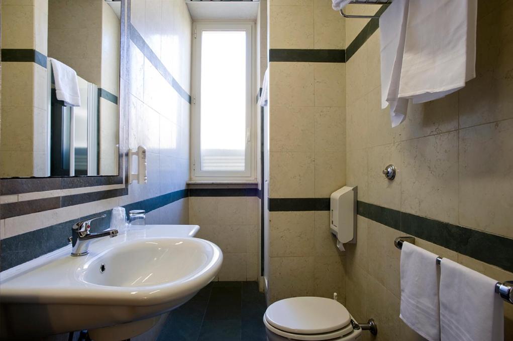 Koupelna v ubytování Dipendenza Hotel Bellavista