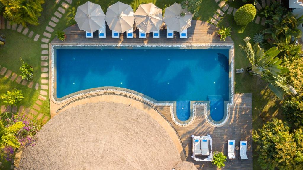 Bazén v ubytování Navutu Dreams Resort & Wellness Retreat nebo v jeho okolí
