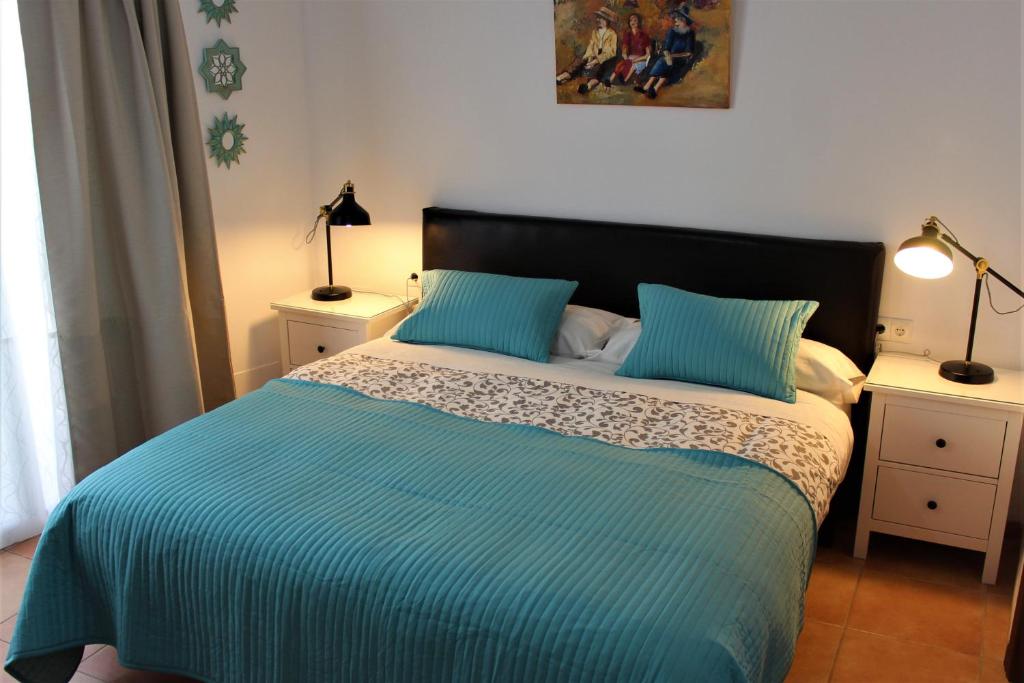 Postel nebo postele na pokoji v ubytování Hostal Don Peque Adult Recommended