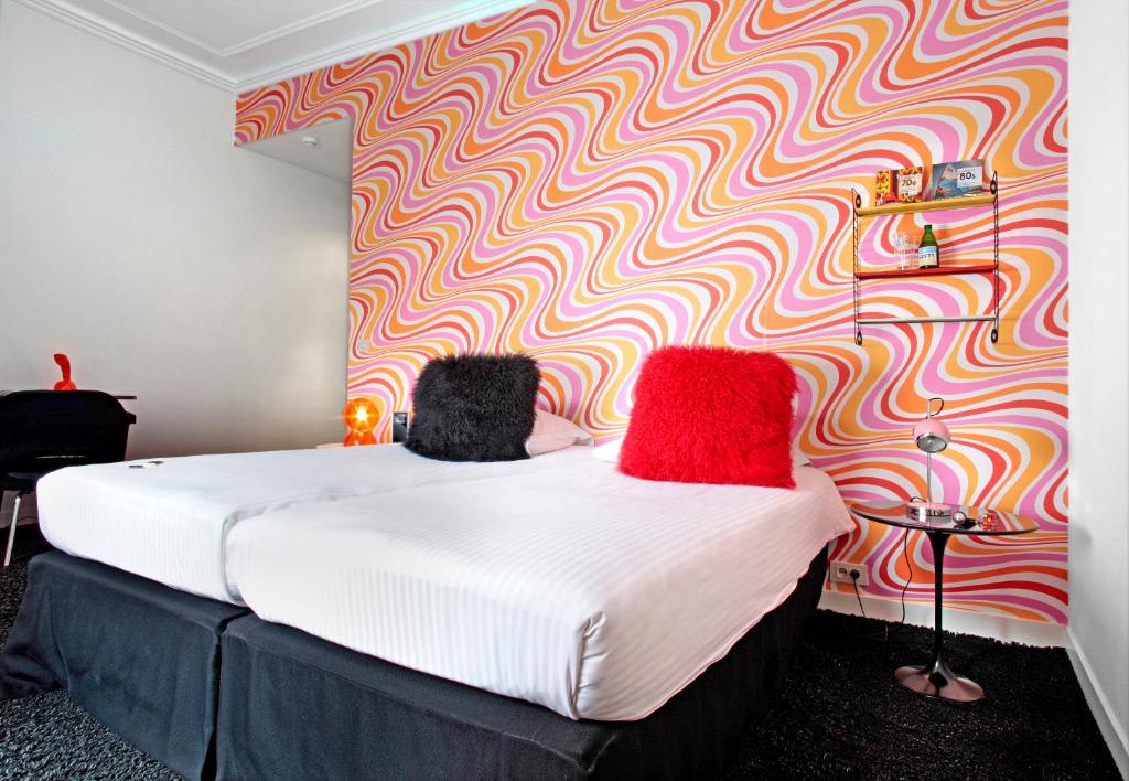Postel nebo postele na pokoji v ubytování Vintage Hotel Brussels