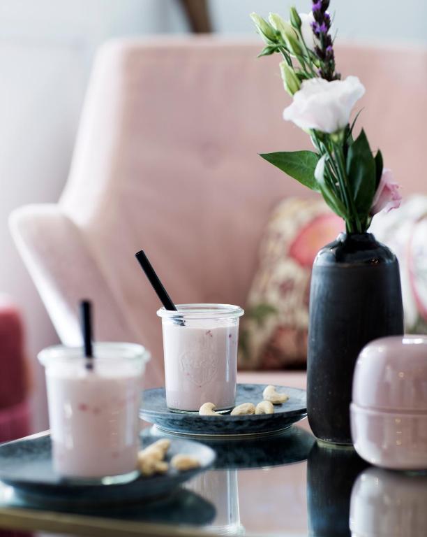 Posezení v ubytování Skjalm Hvide Hotel