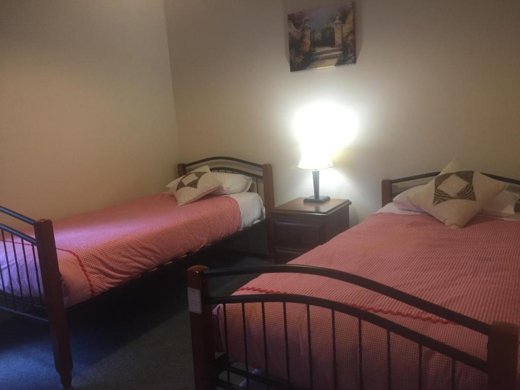 Postel nebo postele na pokoji v ubytování Kerriley Park FarmStay