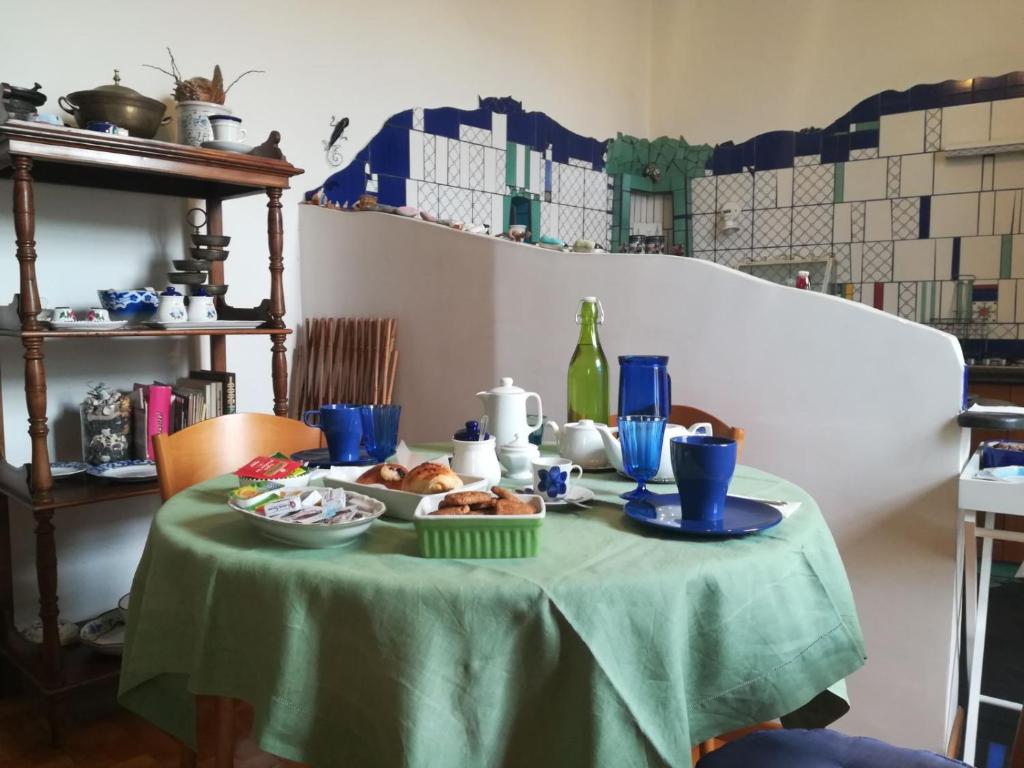 Jedlo v ubytovaní bed & breakfast alebo blízkom okolí